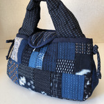 刺し子のハンドバッグ