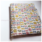 【I 様 オーダー品]】admiファブリック Sunny Day ほぼ日手帳カバー