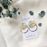 【2way】yellow clear flower
