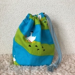 裏布つき　コップ袋　あひる