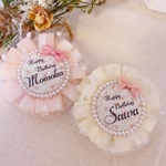 花柄チュールロゼット ‪‪❤︎‬