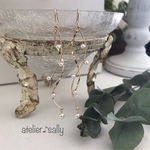 🌹再販いたします🌹♪軽やかに舞ってしまいそうな貴女へ♪ピアス／イヤリング