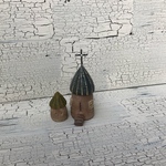 陶土ハウス教会とちびハウス