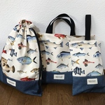★入園、入学★レッスンバッグ、お着替え袋、シューズ袋セット