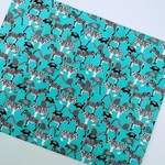 ～40cm×60cm【サイズオーダー】ランチョンマット(しましまアニマルズ(水色))