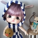 こまったちゃん うさみみマリン セット 被り物