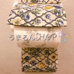 花柄トイレットペーパーホルダーカバー