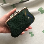 1点のみ♪お財布にもなる がま口✨ ミナペルホネン の生地で