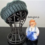 ニットベレー帽**2**