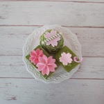 桜抹茶ケーキ3種SET☆フェルトケーキ