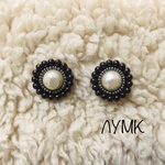 ビーズ刺繍 カボション