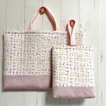 レッスンバッグ&上履き袋 ＊fabric by admi＊