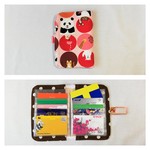 ★半額SALE★カード20枚入るケース　パンダのカバー（右利き用）