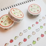 うさぎりんご🍎マスキングテープ