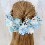 オーダー品✨ヘッドドレス★ウエディング★ナチュラル★ガーデン★結婚式★花嫁★卒業式★ヘアアクセサリー★ヘッドパーツ★マタニティフォト★成人式