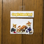 Corgi's Friend Seal 〜Cat〜