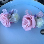 ♡新作♡【七五三/3才/発表会/結婚式/入学式/卒園式】ママといっしょコサージュ✨髪飾り✨(親子でも、姉妹でも、両方使いでも)