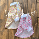 犬服 ♡ prettyすぎる小花柄シャツ［数量限定］