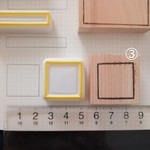 レクタングル ③ 消しゴムはんこ