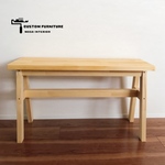 無垢のベンチチェア