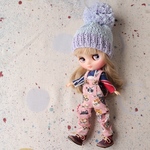 ＊ミディブライス＊３点セット＊230＊キャットフェイスオーバーオール＊ blythe outfit＊アウトフィット＊