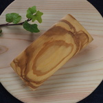 lose1995様用オーダー作品-オリーブウッドのシンプルなバレッタ（オリーブMWW）長さ9.0cm×幅4.0cm