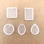 F-008 ☆送料無料☆ シリコンモールド　アクセサリー　パーツ　レジン　ピアス　ネックレス　チャーム