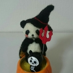 ハロウィン仮装パンダちゃん