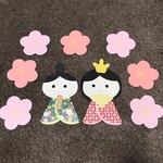 壁面ひな祭り②(送料無料)