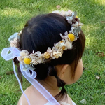 子ども用 花かんむり 森の木の実