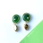 緑推しのためのグリーンピアス/イヤリング