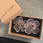 [再販]オーガンジー桜ピアスorイヤリング🌸