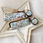 【check &stripe限定柄】liberty 印鑑ケースmini朱肉付き♡