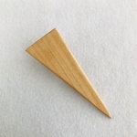 【木製】 桜の木のヘアクリップ