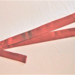 帯揚のような正絹仮紐｢153㎝」新品小紋　オリジナル品　半巾帯の帯揚げ　ベルト