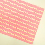 ～40cm×60cm【サイズオーダー】ランチョンマット(とことこネコさん(ピンク地))
