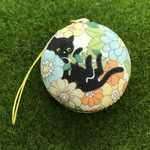 ネコちゃんのマカロンポーチ☆４ｃｍ
