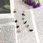black natural stone  pierce