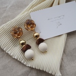 【Dedicated page】 button//wood (S)