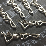 再入荷★スカル チャーム 6個セット 