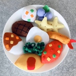 フェルト おままごと　洋食セット