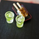 冷たい緑茶　1個　ミニチュア