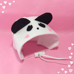 送料無料☆彡可愛い白黒パンダのかぶりもの～猫のかぶりもの