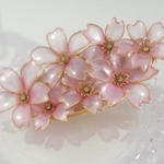 桜のヘアクリップ