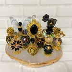 ミニチュア　香水瓶　Gorgeous Black