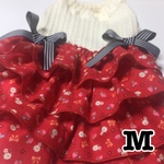 スモールストロベリーワンピース🍓レッド（Mくらい