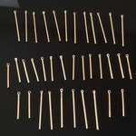 *20pcs*　メタルスティックチャーム　アクセサリーパーツ