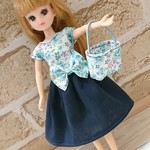 (送込)りかちゃん☆服カバンセット