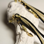 フリンジピアス　black