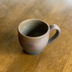 癒しの陶器　焼き締め窯変金色コーヒーカップ☕️